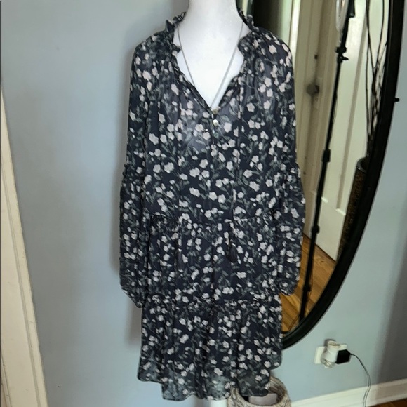 lovestitch Dresses & Skirts - Lovestitch White and Pink Ruffled Tiered Sundress